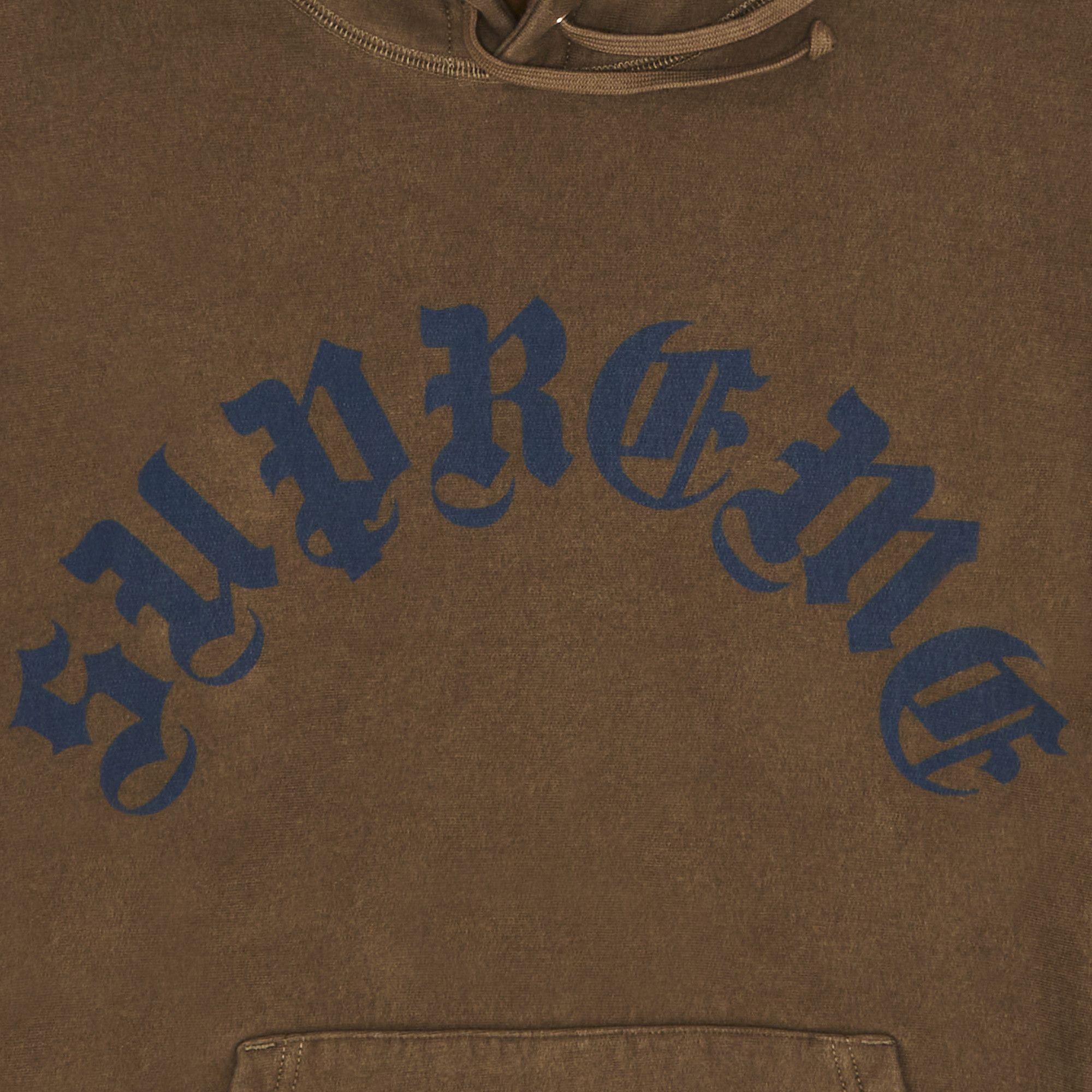 Size xl Supreme Printed Arc Hooded Sweatshirt 'Dusty Brown'