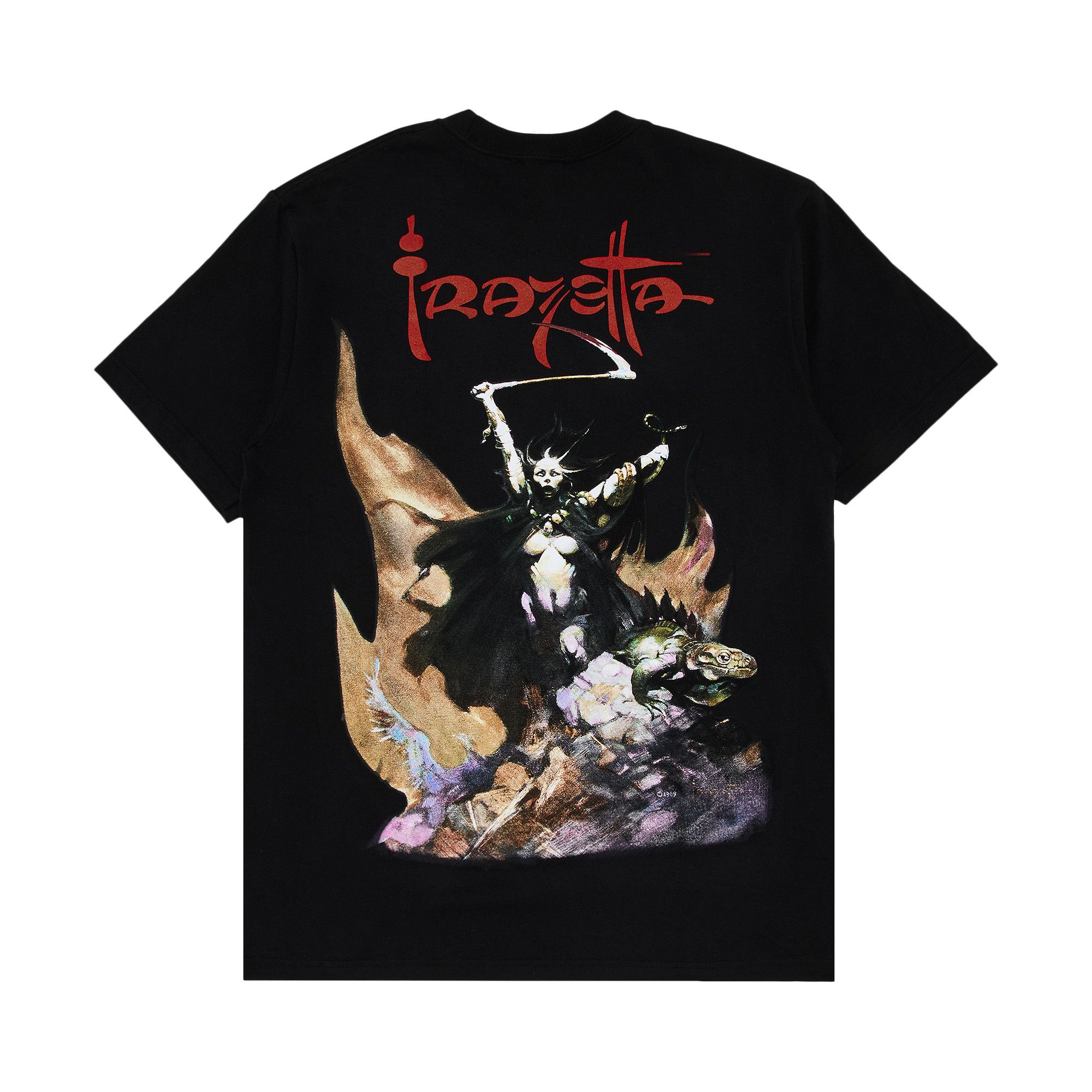 Size xl Supreme x Frank Frazetta Woman With Scythe Tee 'Black'