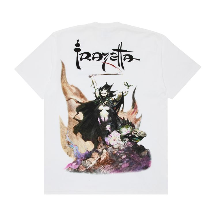 Supreme x Frank Frazetta Woman With Scythe Tee White