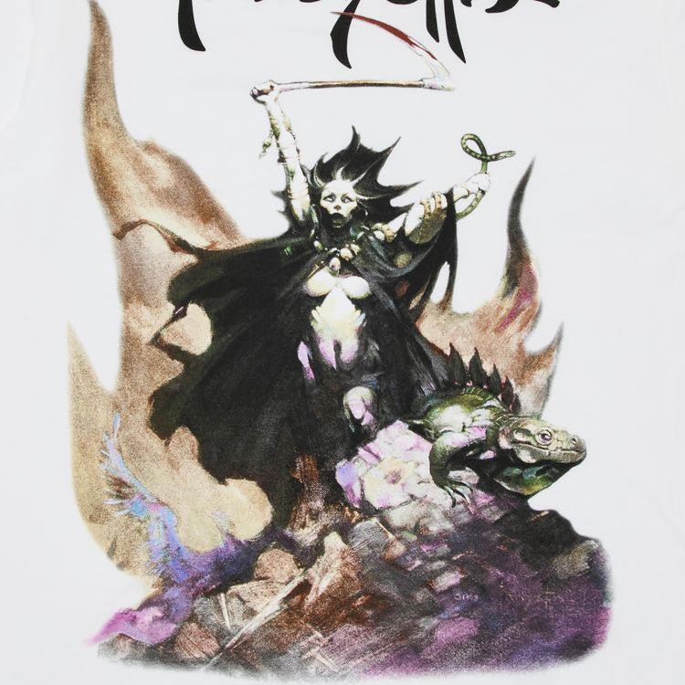 Supreme x Frank Frazetta Woman With Scythe Tee White
