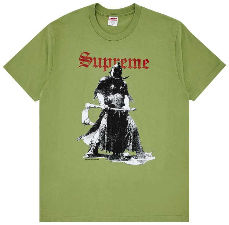 Supreme x Frank Frazetta Destruction Tee Moss