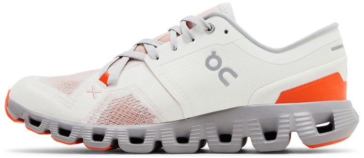 ON Wmns Cloud X 3 Ivory Alloy