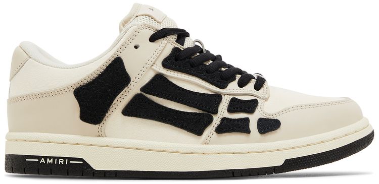 Amiri Wmns Skel Top Low Beige Black