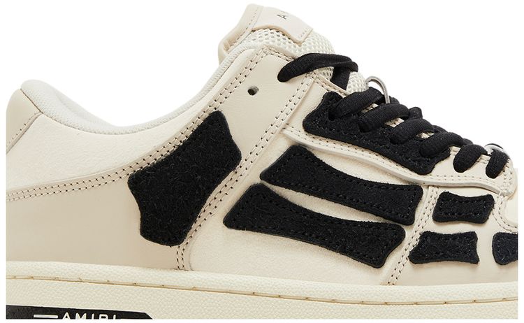 Amiri Wmns Skel Top Low Beige Black