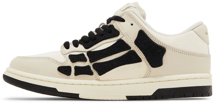 Amiri Wmns Skel Top Low Beige Black
