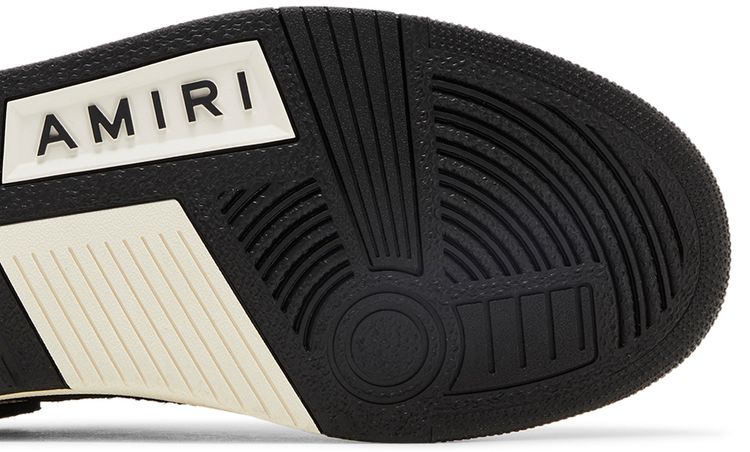 Amiri Wmns Skel Top Low Beige Black