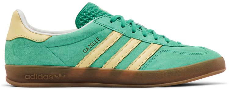 Adidas Gazelle Indoor Semi Court Green Almost Yellow