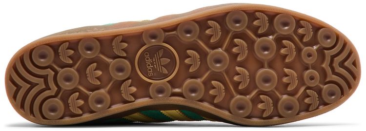 Adidas Gazelle Indoor Semi Court Green Almost Yellow