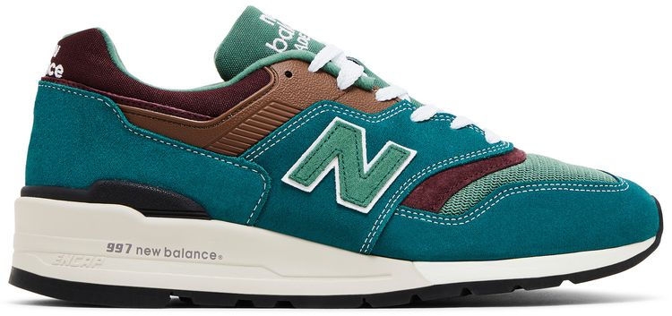 New Balance Teddy Santis x 997 Made in USA Vintage Teal Jade
