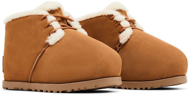UGG Wmns Pumped Lace Up Chestnut