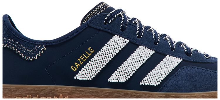 CLOT x adidas Gazelle Indoor Collegiate Navy Off White