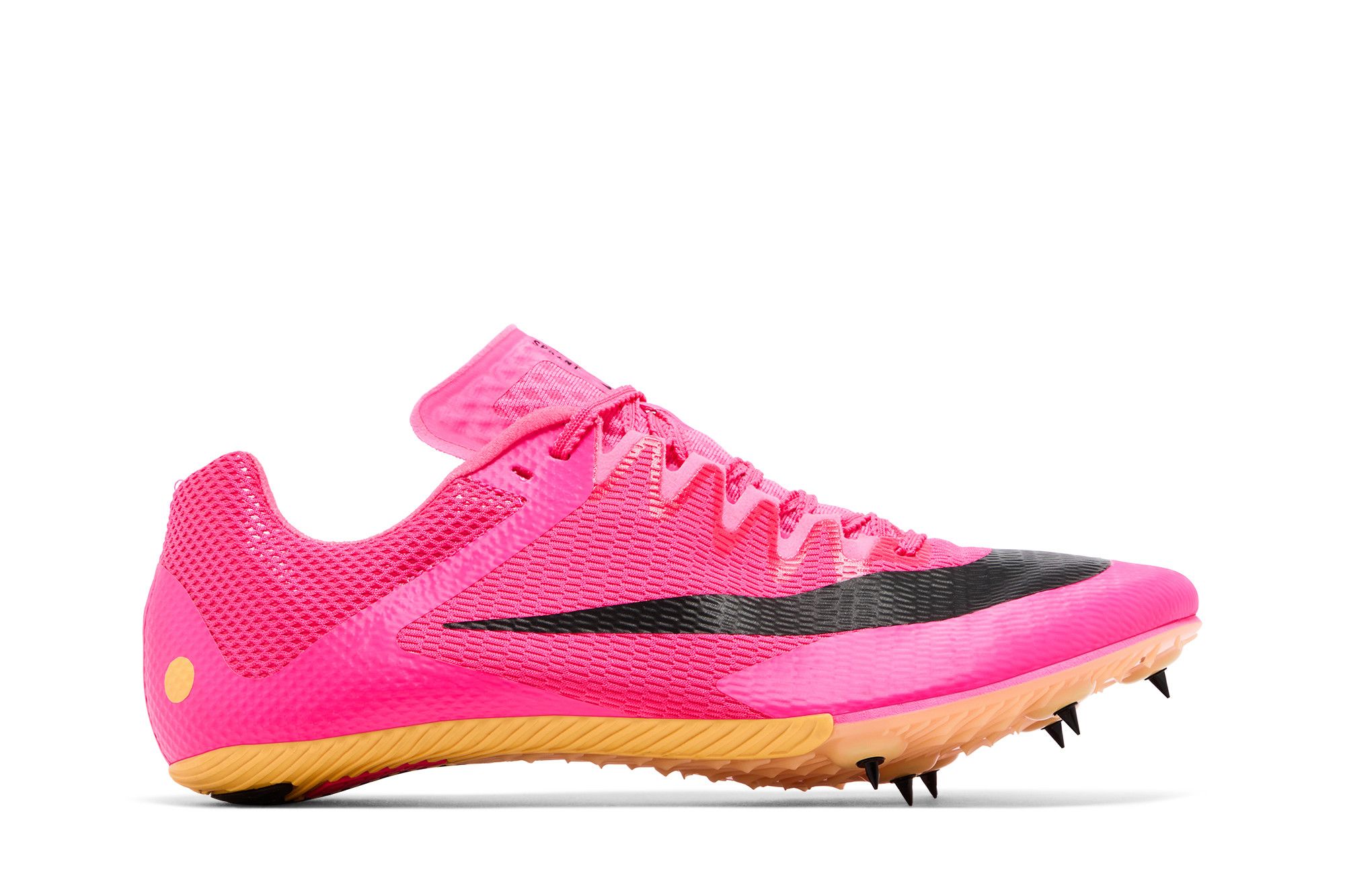 Neon pink track spikes hotsell