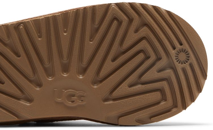 UGG Classic Mini Zipper Tape Logo Boot Toddler Chestnut