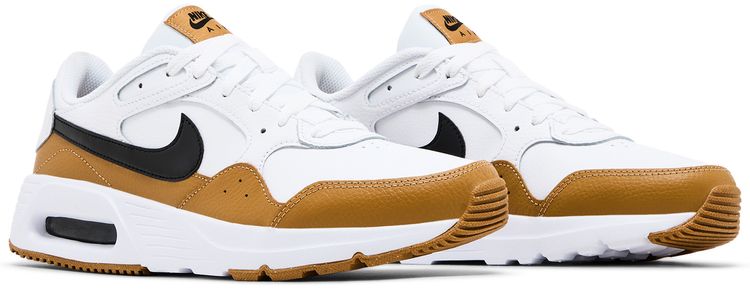 Nike Air Max SC Leather White Wheat Black