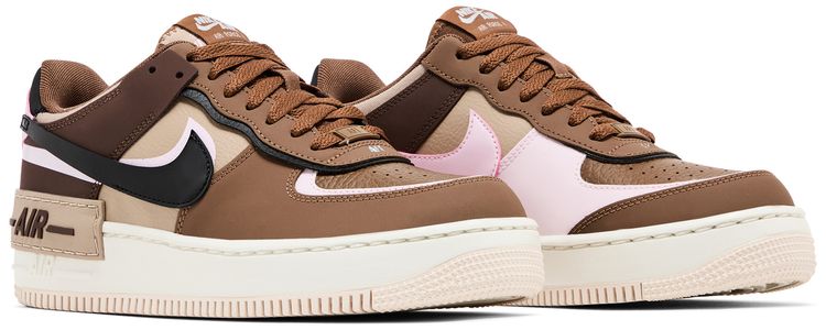 Nike Wmns Air Force 1 Shadow Light British Tan