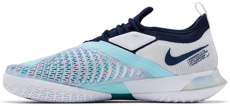 NikeCourt React Vapor NXT White Midnight Navy