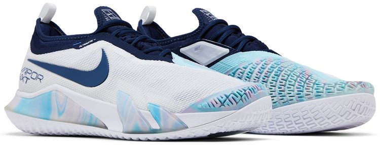 NikeCourt React Vapor NXT White Midnight Navy