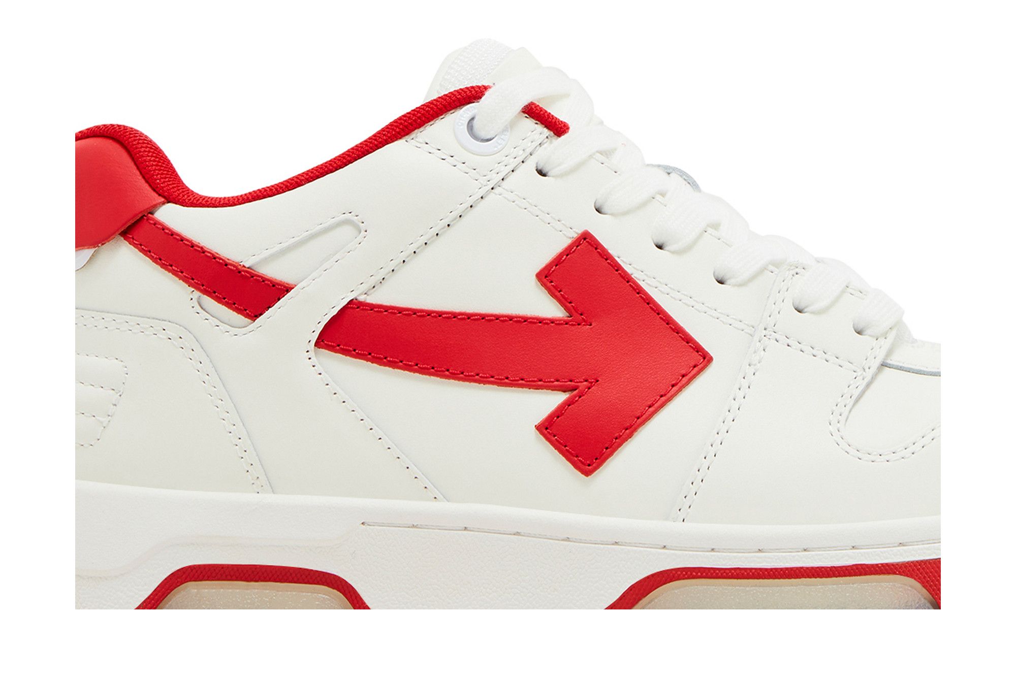 スニーカー OFF WHITE Men Sneakers 91621 OMIA189S25LEA0026G0A 89892 BROW OFF-WHITE Out Of Office OOO Low Tops White Black White Men's