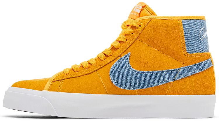 Grant Taylor x Nike Zoom Blazer Mid Pro GT SB University Gold Denim