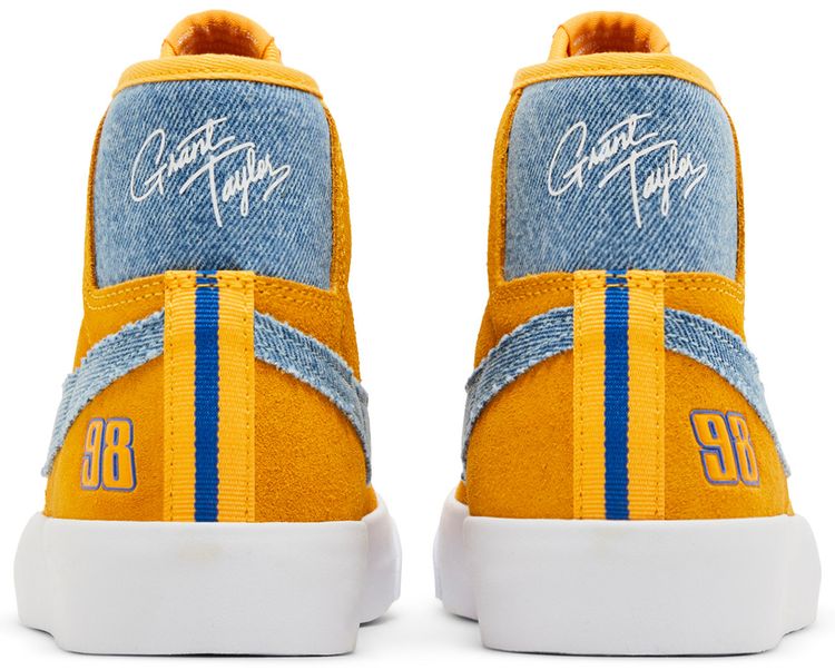 Grant Taylor x Nike Zoom Blazer Mid Pro GT SB University Gold Denim