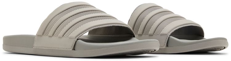 Adidas Adilette Comfort Slide Charcoal Solid Grey