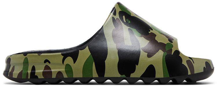 BAPE 1st Camo Slide Sandal Green