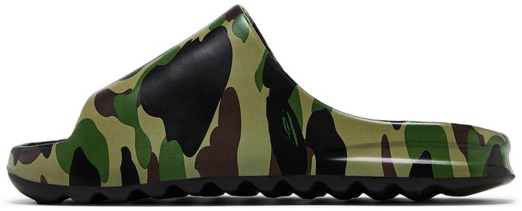 BAPE 1st Camo Slide Sandal Green