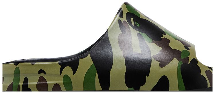 BAPE 1st Camo Slide Sandal Green