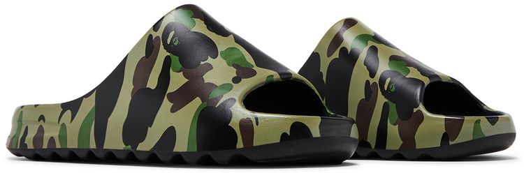 BAPE 1st Camo Slide Sandal Green
