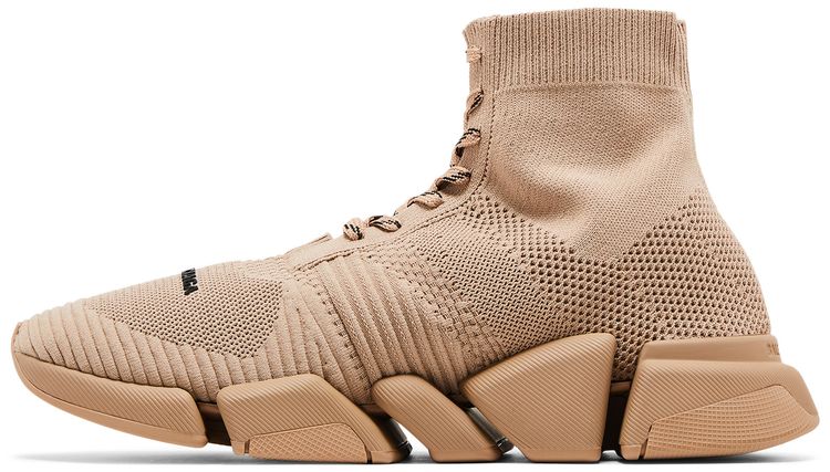 Balenciaga Speed 20 Lace Up Sneaker Beige