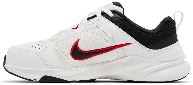 Defy All Day 4E Wide White University Red