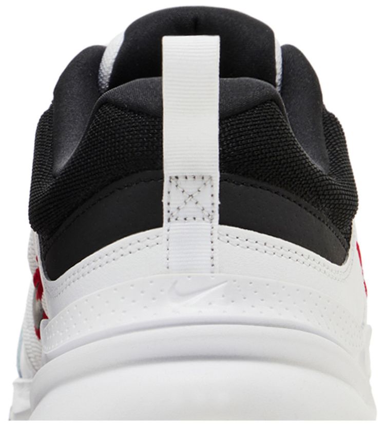Defy All Day 4E Wide White University Red
