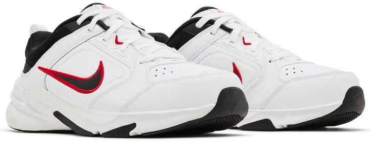 Defy All Day 4E Wide White University Red