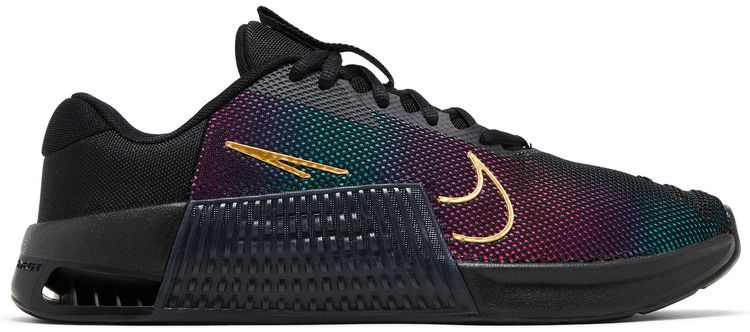 Nike Wmns Metcon 9 Premium Black Fireberry Gold