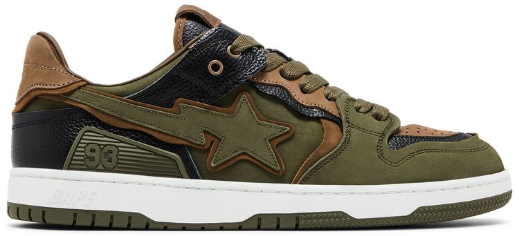 BAPE Sk8 Sta 6 Olive Drab