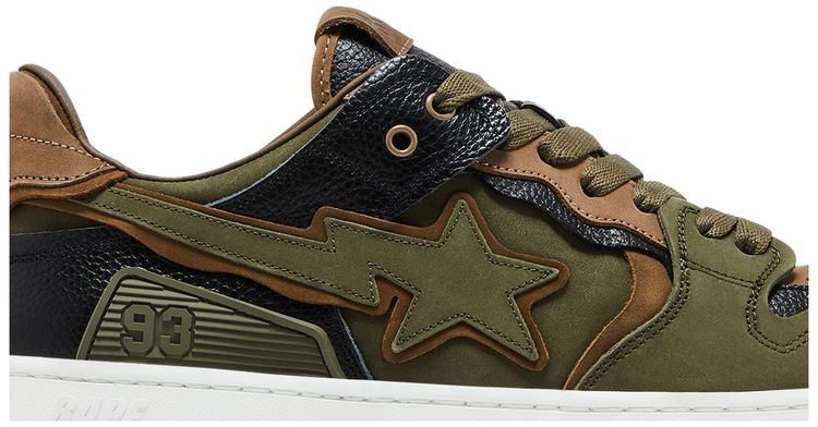 BAPE Sk8 Sta 6 Olive Drab