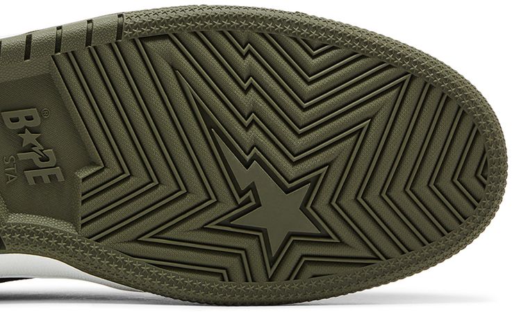 BAPE Sk8 Sta 6 Olive Drab