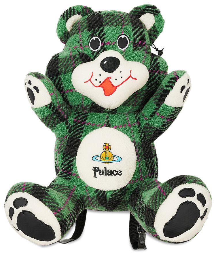 Palace x Vivienne Westwood Teddy Bag Green Tartan