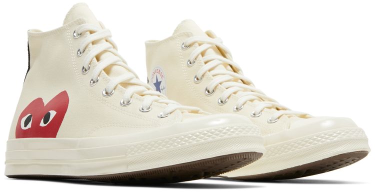 Comme des Garcons Play x Chuck 70 High Milk 2015