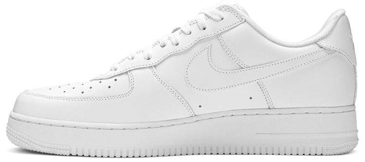 Supreme x Air Force 1 Low Box Logo   White
