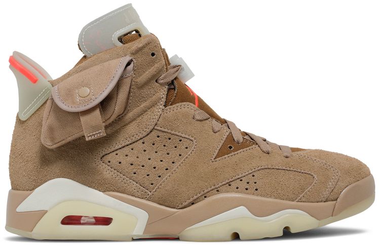 Travis Scott x Air Jordan 6 Retro British Khaki