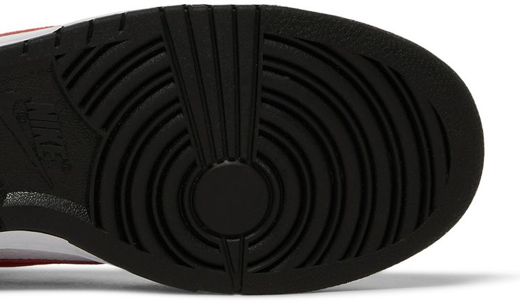 Dunk Low Black White Red