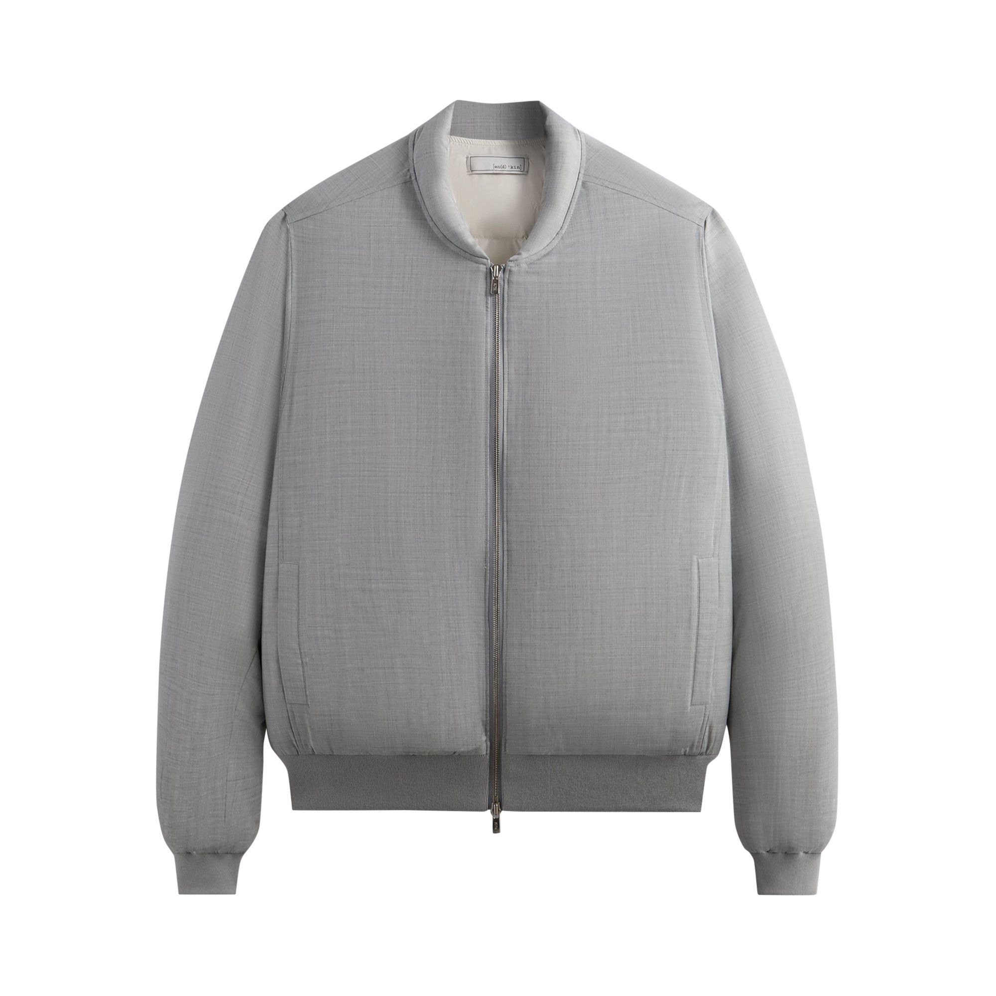 Buy Kith & Kin Liam Puffed Bomber Jacket 'Light Heather Grey
