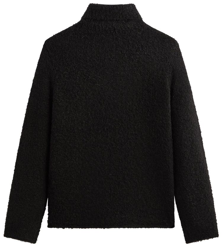 Kith  Kin Speckled Boucle Walker Turtleneck Black