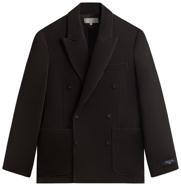 Kith Felted Jersey Julius Blazer Black