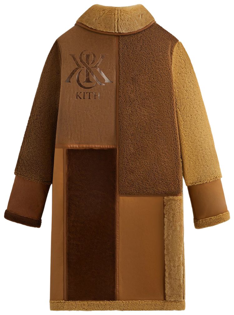 Kith Shearling Patchwork Becker Coat Mesa