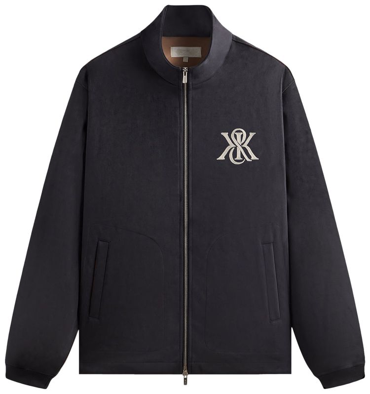 Kith Bonded Microsuede Ali Track Jacket Nocturnal