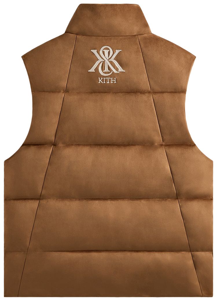 Kith Bonded Microsuede Midi Vest Mesa