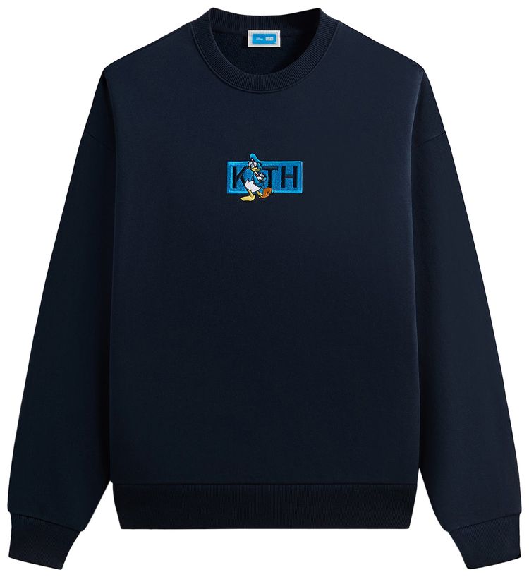 Kith x Disney Donald Duck Vintage Nelson Crewneck Nocturnal