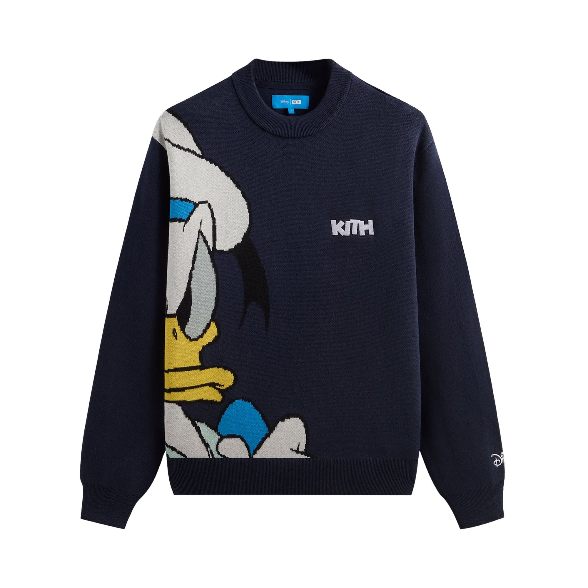 Buy Kith x Disney Donald Duck Lewis Crewneck Sweater 'Nocturnal